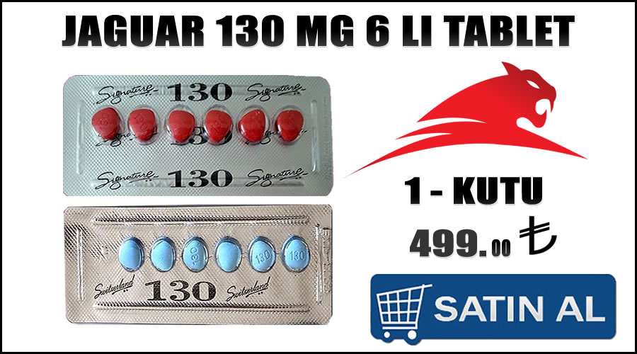 Jaguar 130 mg eczane fiyatı kaç lira