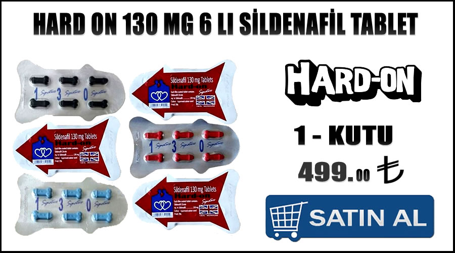 Hard on 130 mg satın almak istiyorum
