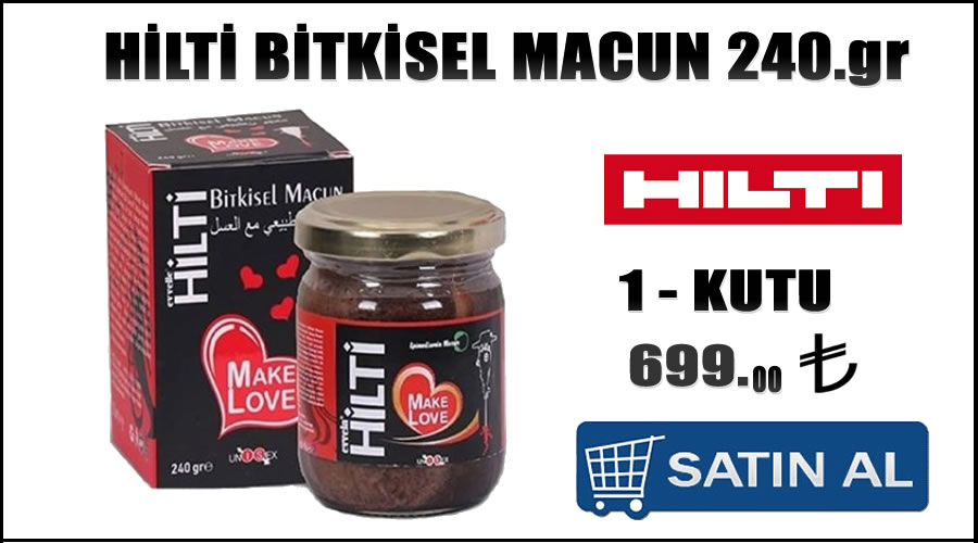 Hilti kuvvet macunu epimedyumlu siparişi