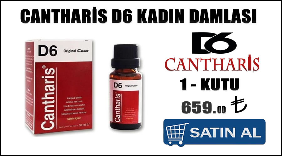 Cantharis-d6 kadın istek arttırıcı damla nasıl kullanılır