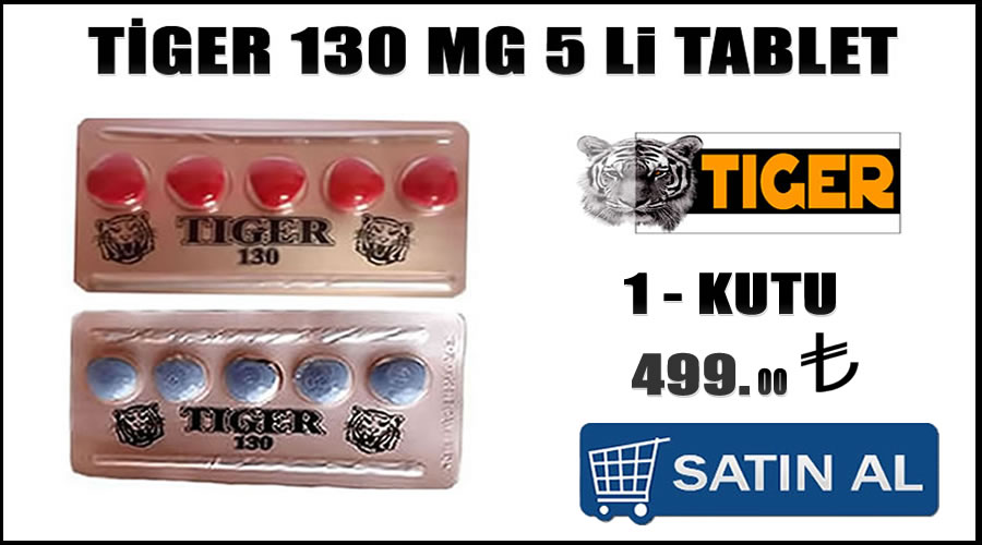 Tiger 130 tablet performans arttırıcı hap
